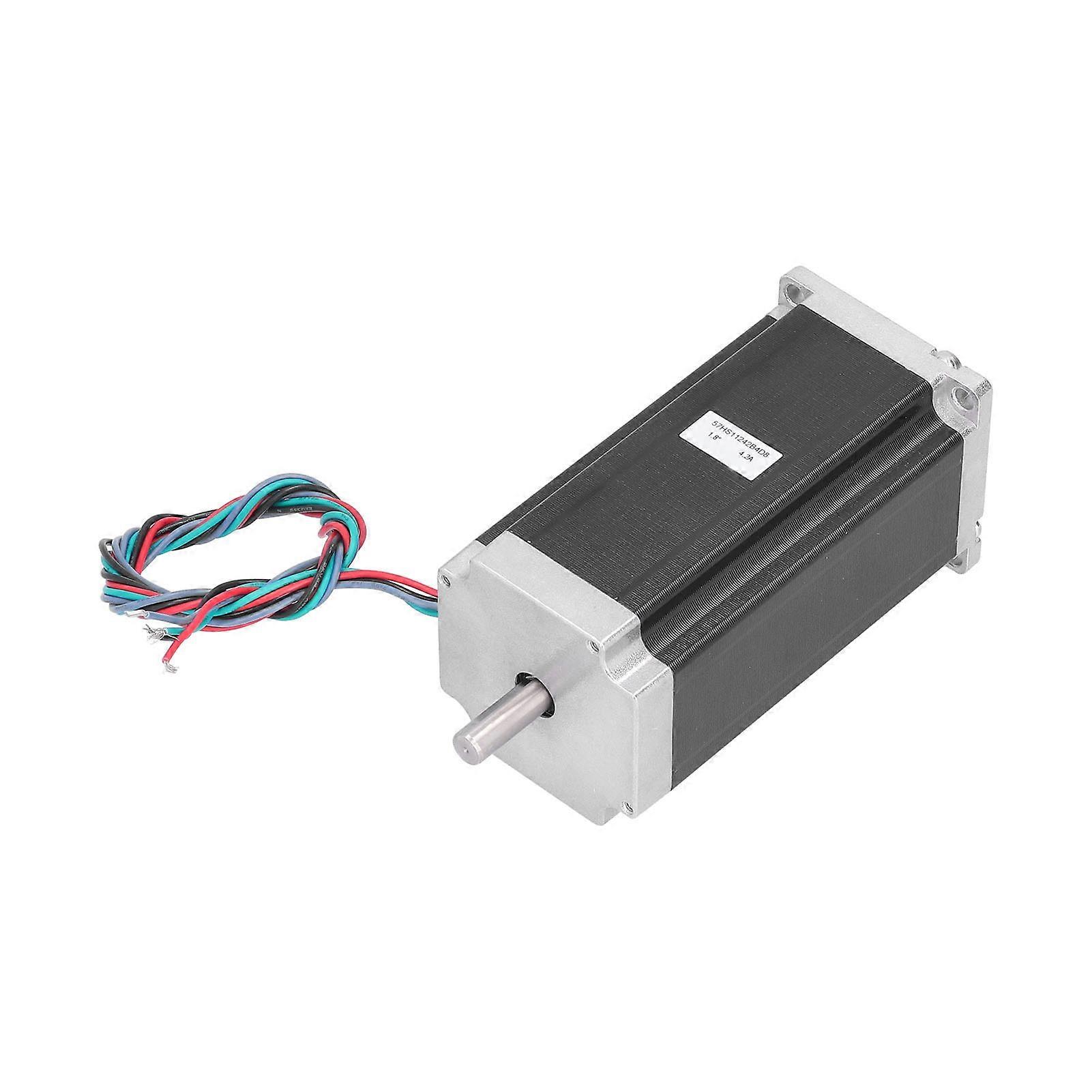 57HS11242B4D8 Stepper Motor 3Nm 24V 4.2A Dual Shaft 8mm CNC