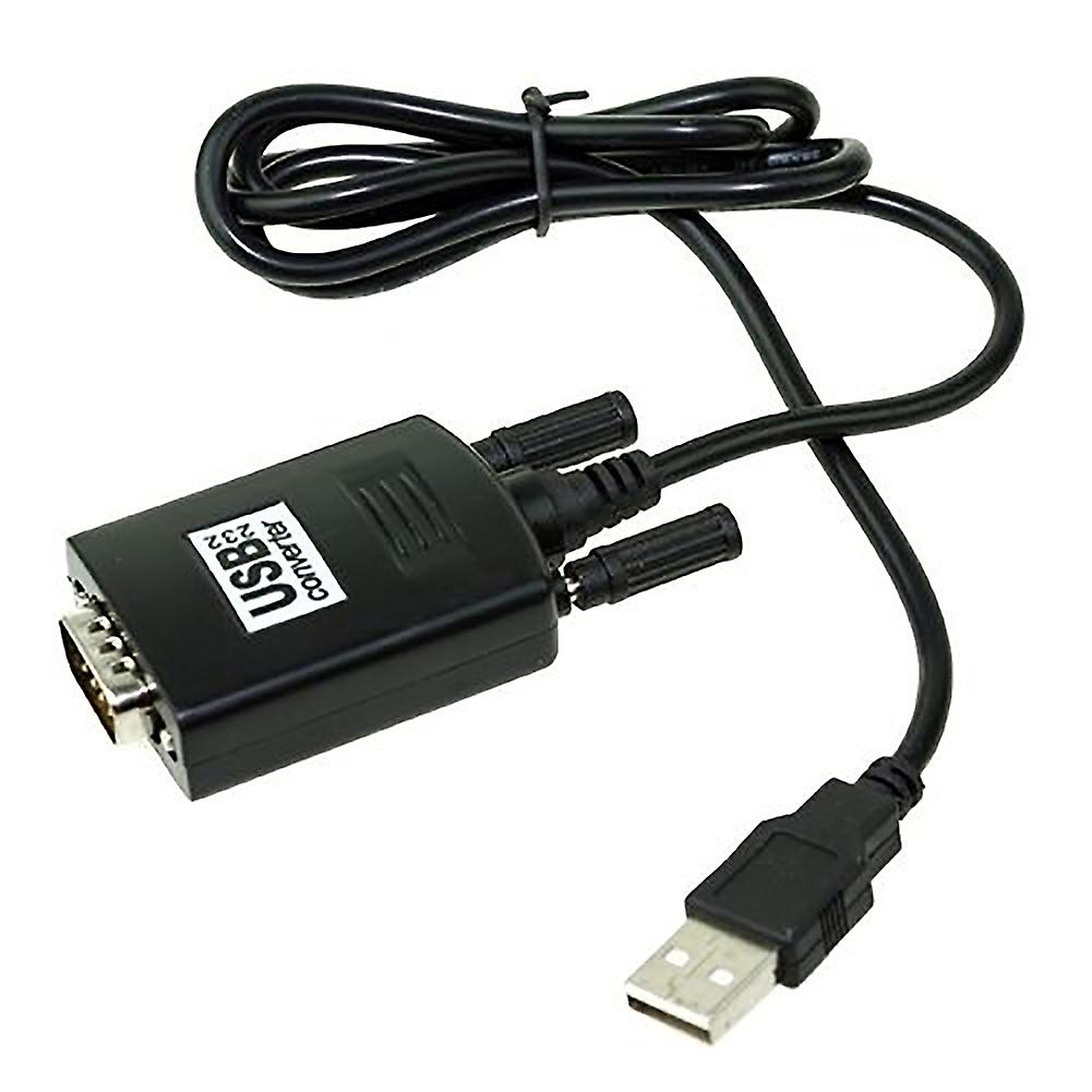 Portable USB to RS232 9 Pins Connector Cable Adapter Converter for Win 7 8 MAC