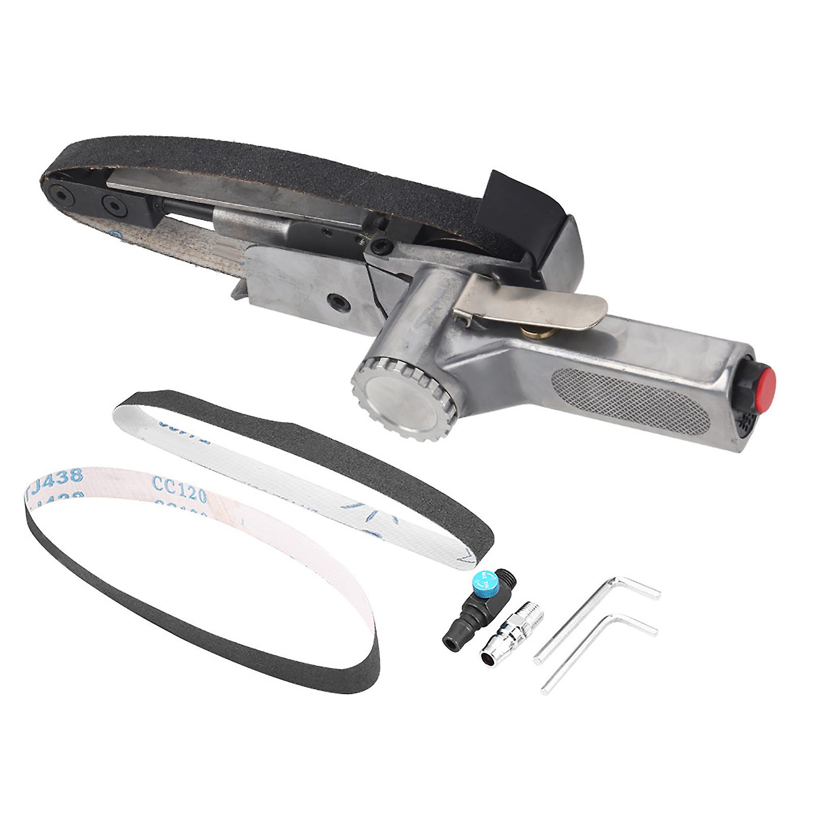 20mm Pneumatic Air Belt Sander - Polisher Grinding Machine Tool for Precision Work