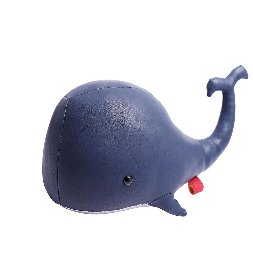 UNUS® Wikko the Whale Ledertier Wal Deko