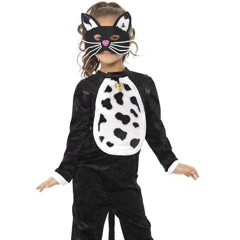 Detský kostým mačky čierny Wihte 35998m