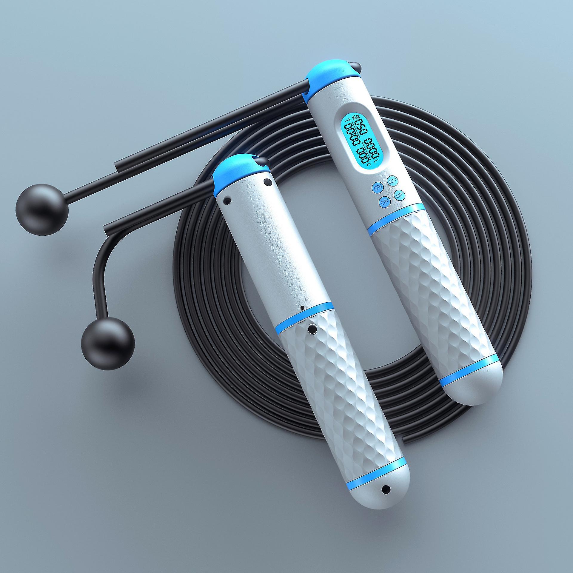 Jump Rope, Digitally Weighted Cordless Jump Rope, Adjustable | Fruugo UK