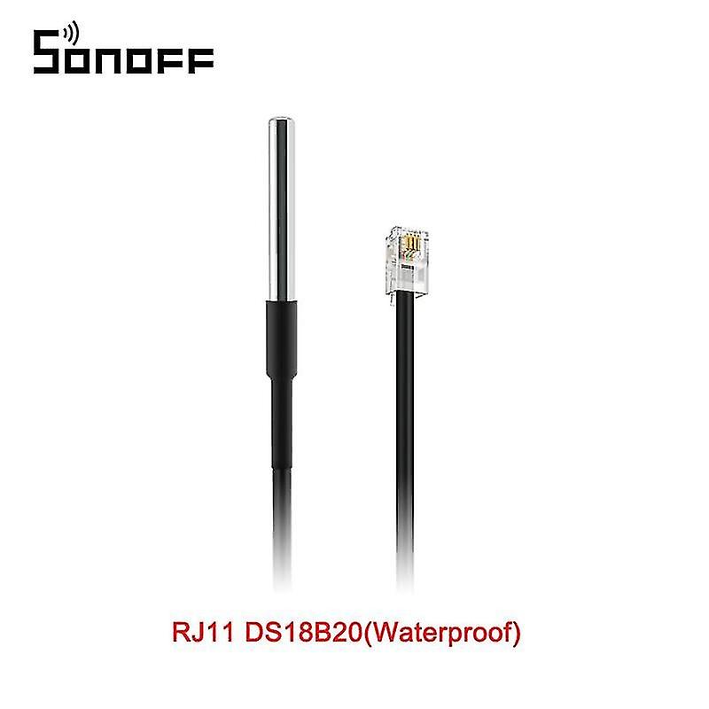 SONOFF RJ11 Adapter Accessories THS01 DS18B20 Temperature Humidity Sensor RL560 Extension Cable