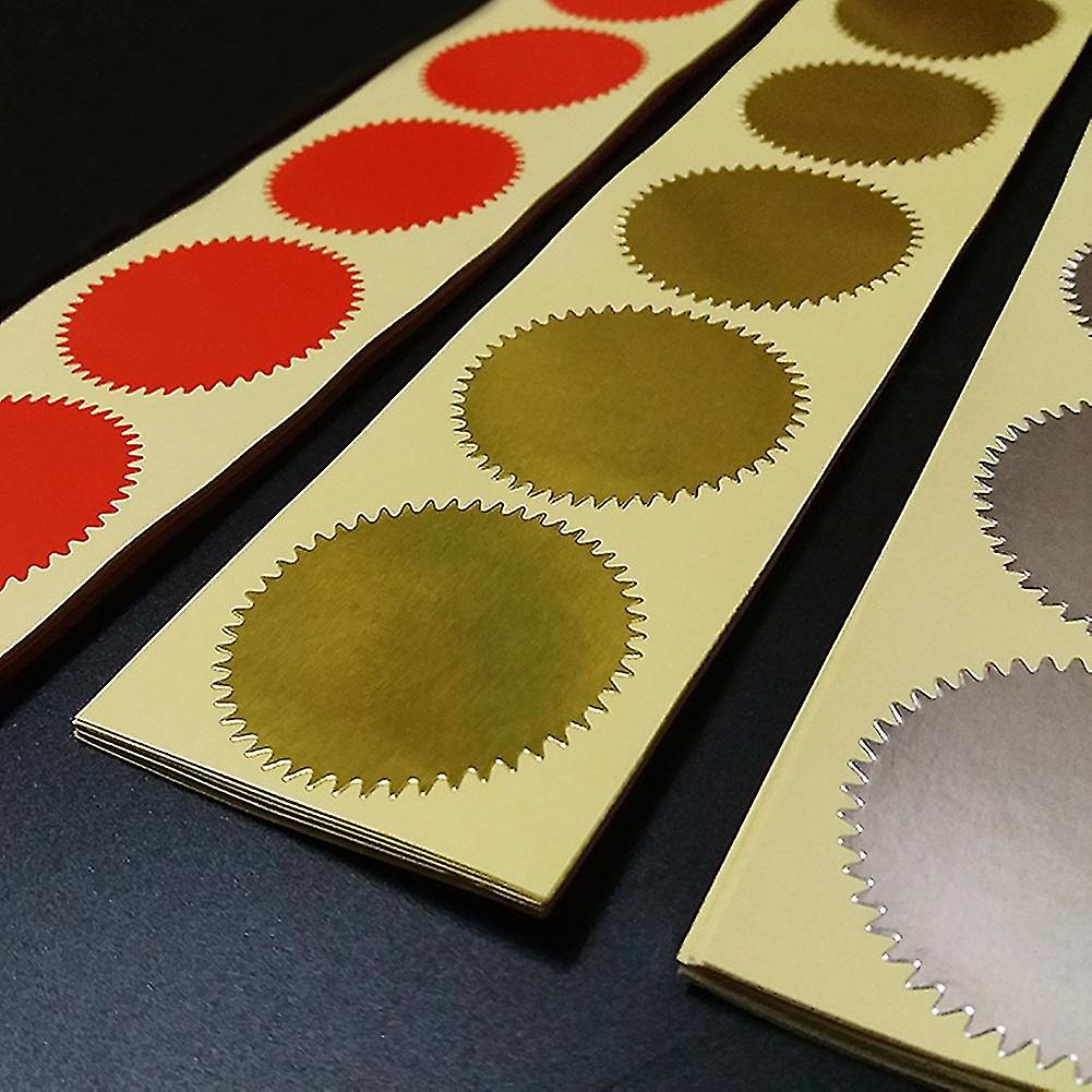 100pcs DIY Embosser Customize Embossing Stamp Personalized Embossing Seal Sticker