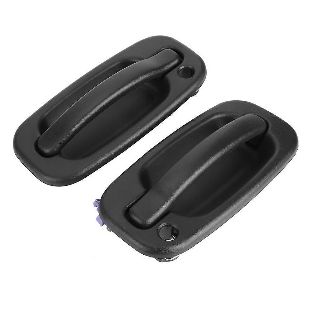 2pcs Front Outside Door Handle Car Replacement 15150735 Fit For Gmc