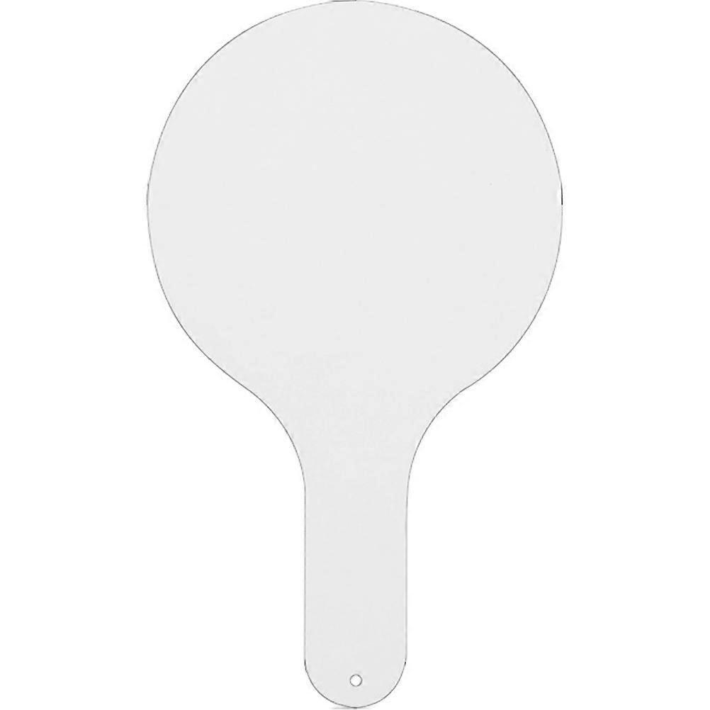 Handle White Board School Handheld Answer Board Handheld Answer Paddle Student Supply