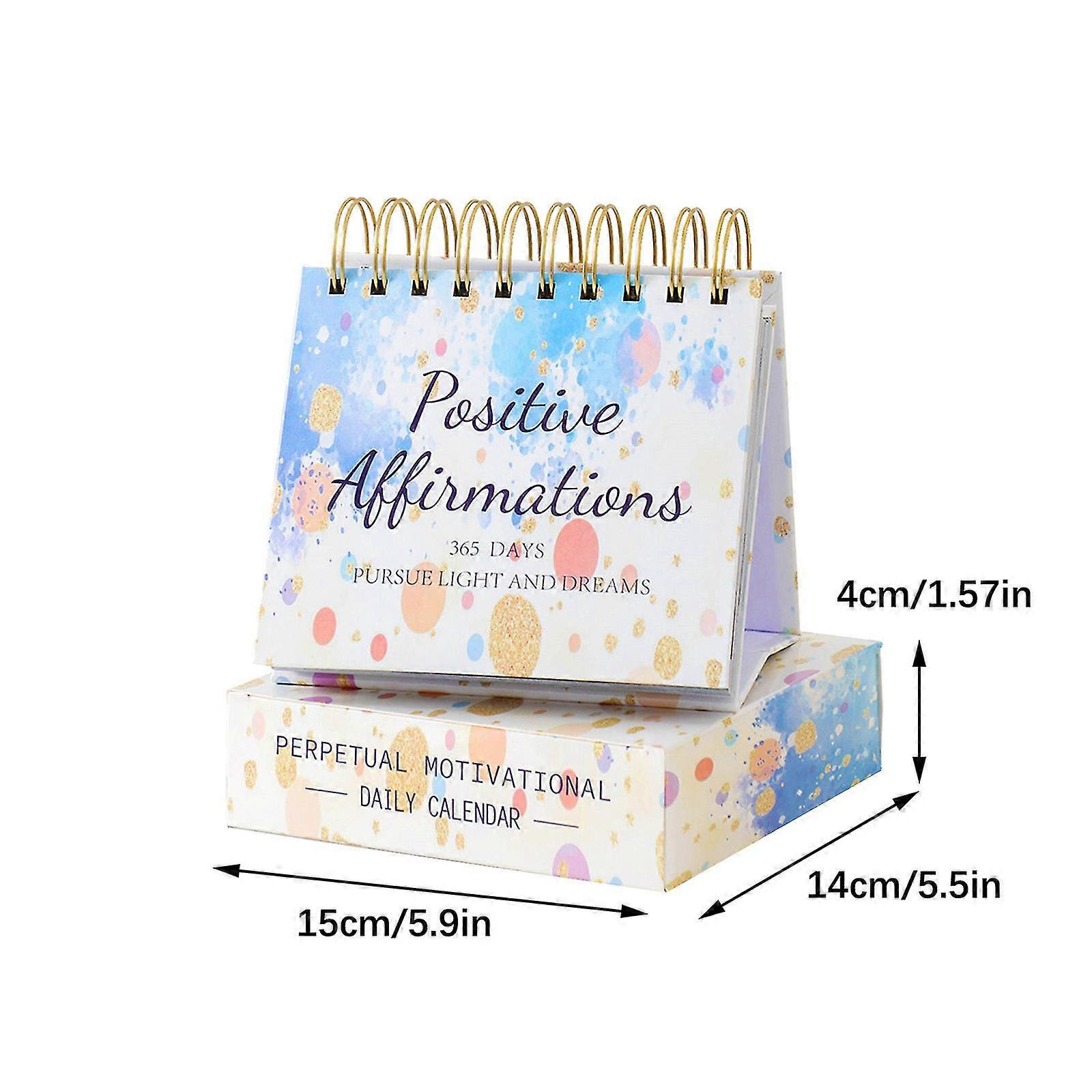 2024 Simplified Calendar 18 Months 365 Days Countdown Monthly Planning Chronicle Calendar-In Stock