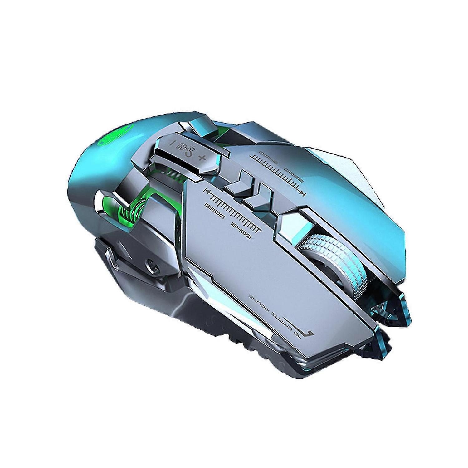 Computermaus RGB-Licht Sieben Tasten einstellbar DPI Spiel spielen Makro Programmierung Mechanische Maus C