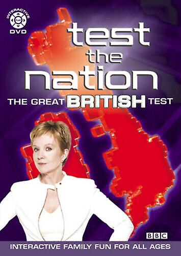 Test the Nation Interactive DVD (2005) Anne Robinson cert E 2 discs - Region 2