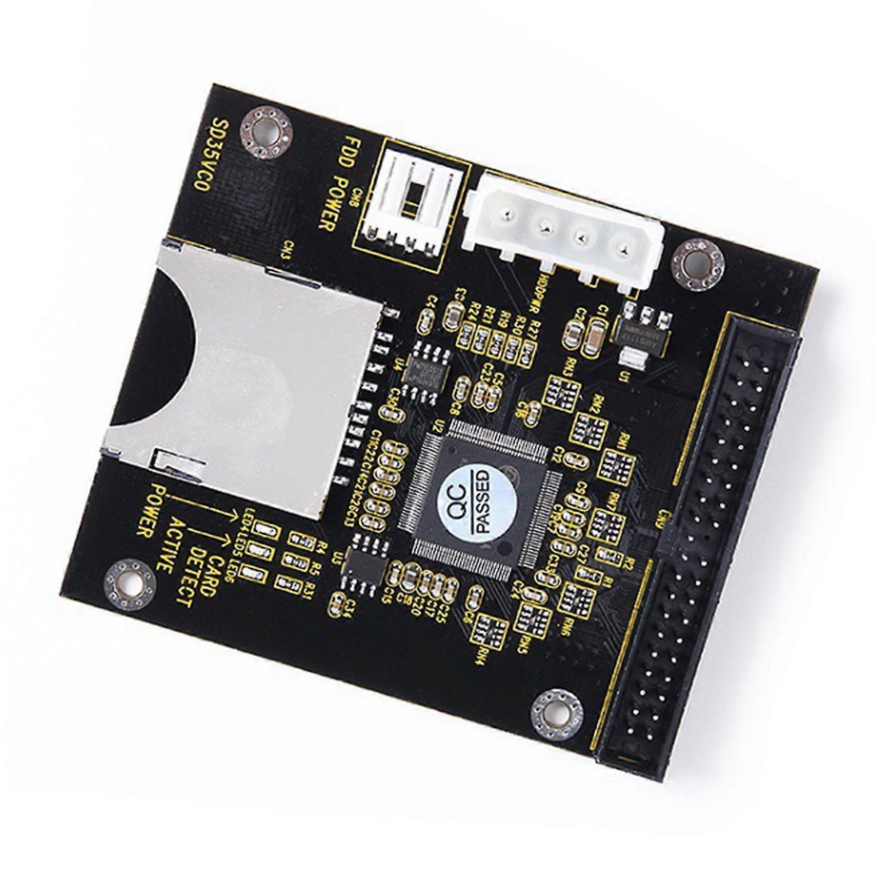 SD To 3.5 Inch IDE 40 Pin Converter Card IDE SD Card Adapter SSD Embedded Storage Adapter Card IDE