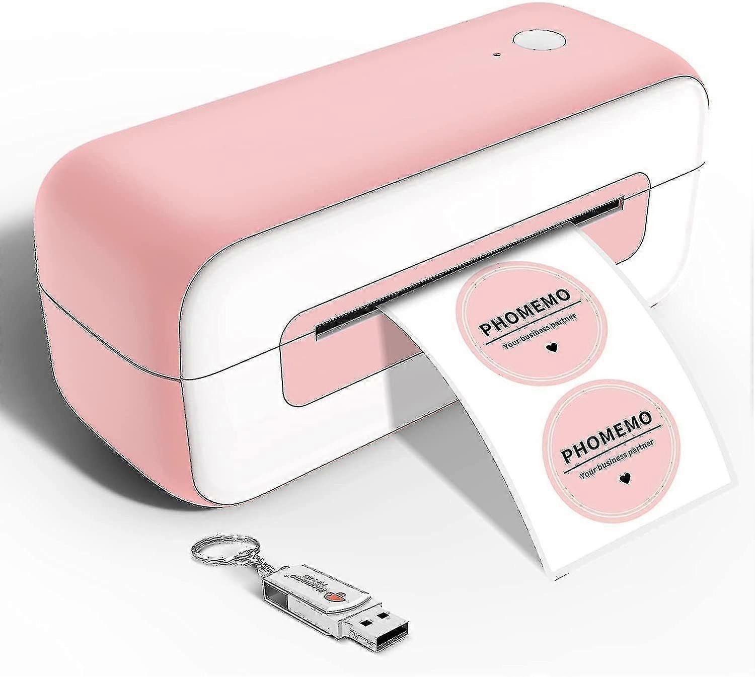 4x6 termisk etikettskrivare Fraktetikettskrivare för små företag Phomemo Pm-246s Stöd för Mac O