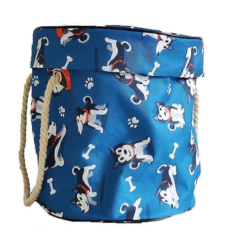 storage clean-up container practical kids play multifunctional toys foldable