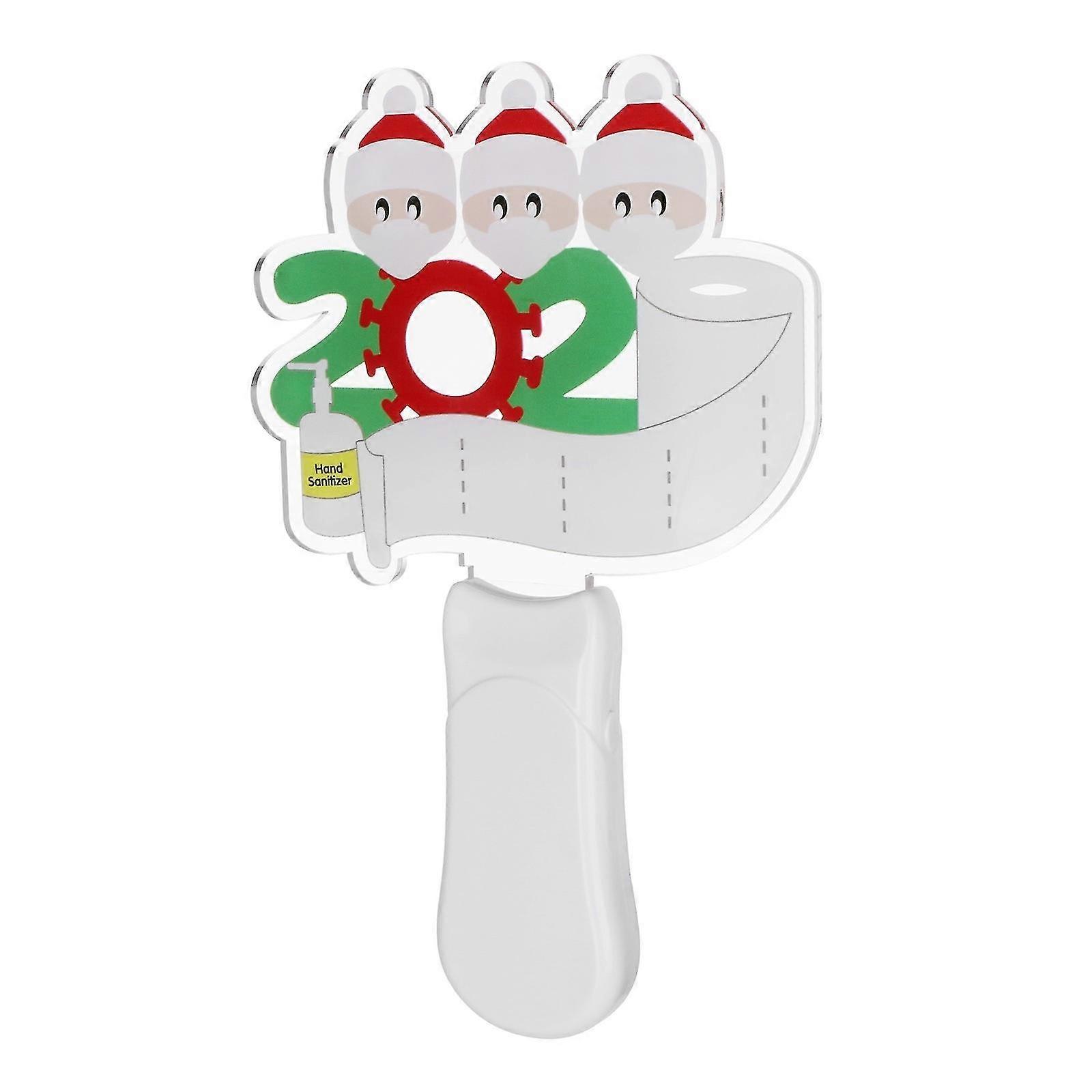 new mini abs portable flashlight outdoor christmas day flashlight creative light