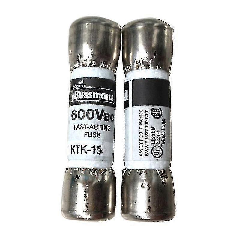Multimeter Fuse 15a 600v Fast Acting Fuse Ktk-15 10x38mm