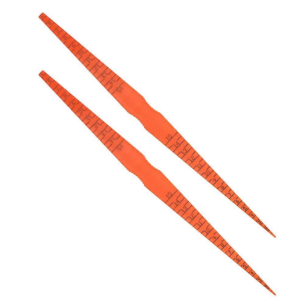 2pcs Professional Car Door Panel Gap Alignment Tool Engine Door Measuring Tool