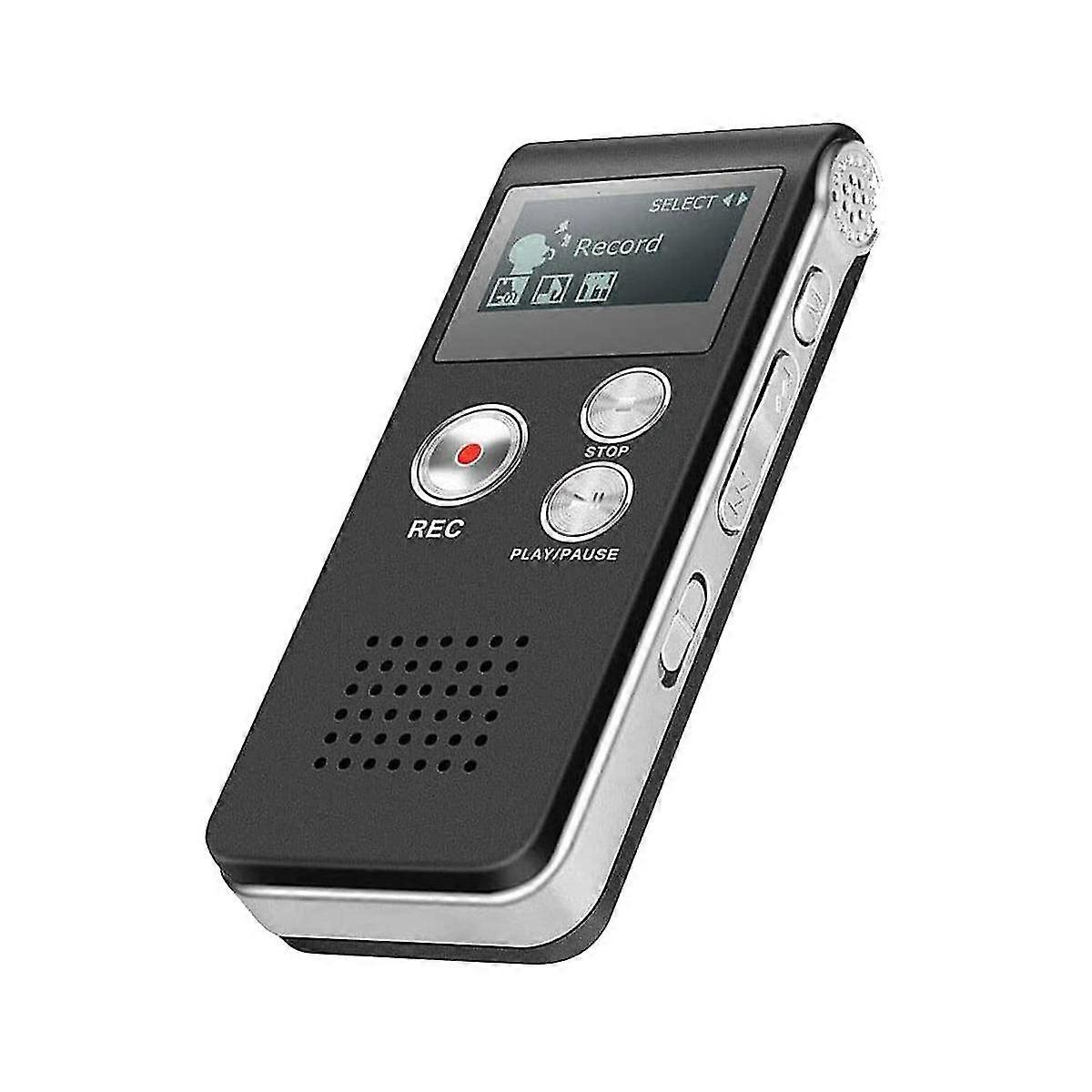 معدات خوارق مسجل صوت EVP رقمي منشط USB US 8 جيجابايت (أسود)