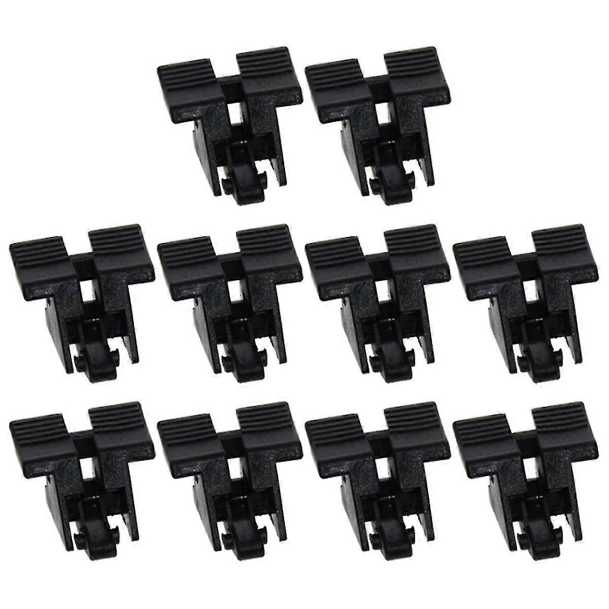 10pcs Ordinateur De Bureau Carte Mère Pci-e 16x Carte Graphique Fente Socket, 164 broches Avec Queue De Poisson Fixation C