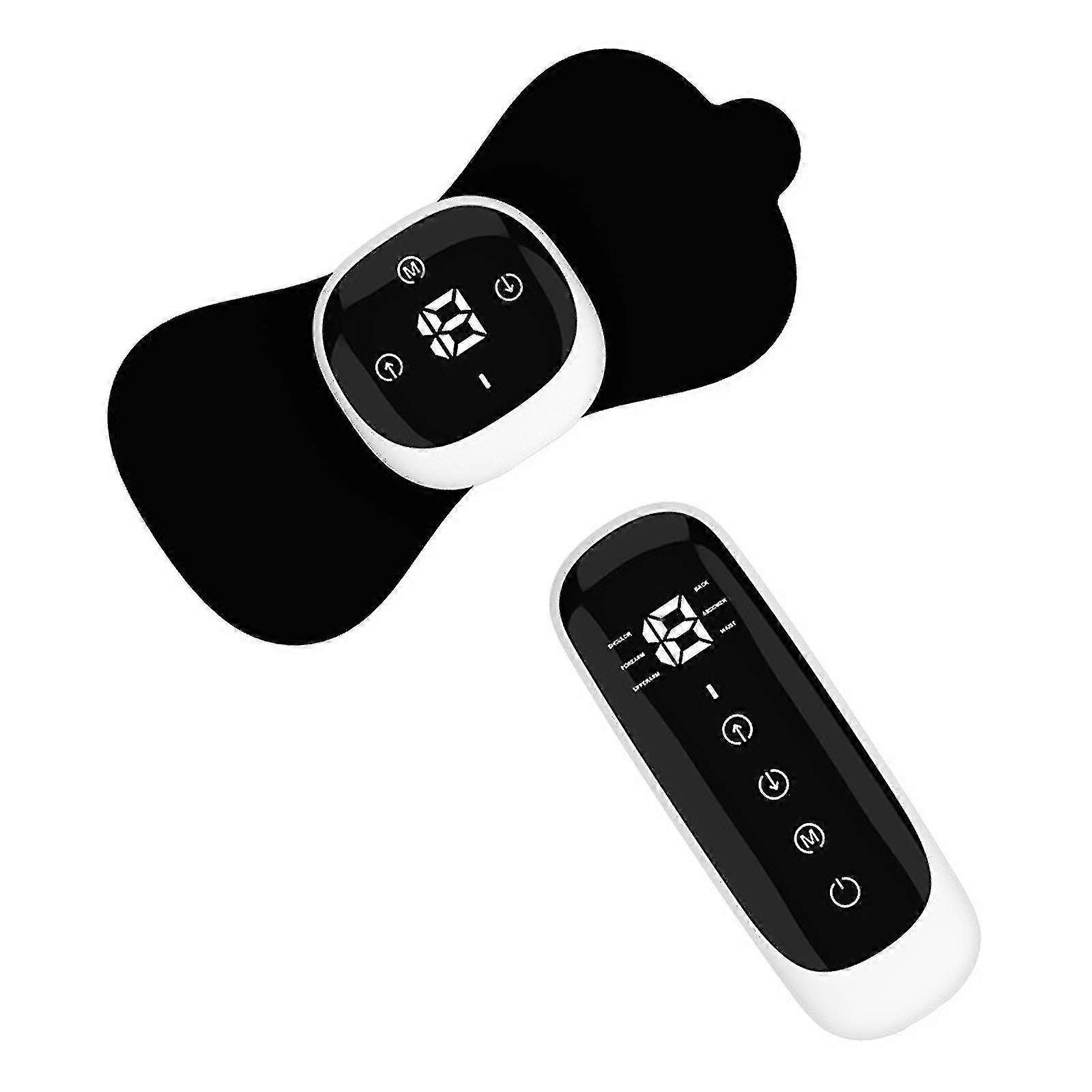 Tens Unit Pads Muscle Stimulator Ems Rechargeable Pain Relief Back Massager Gift