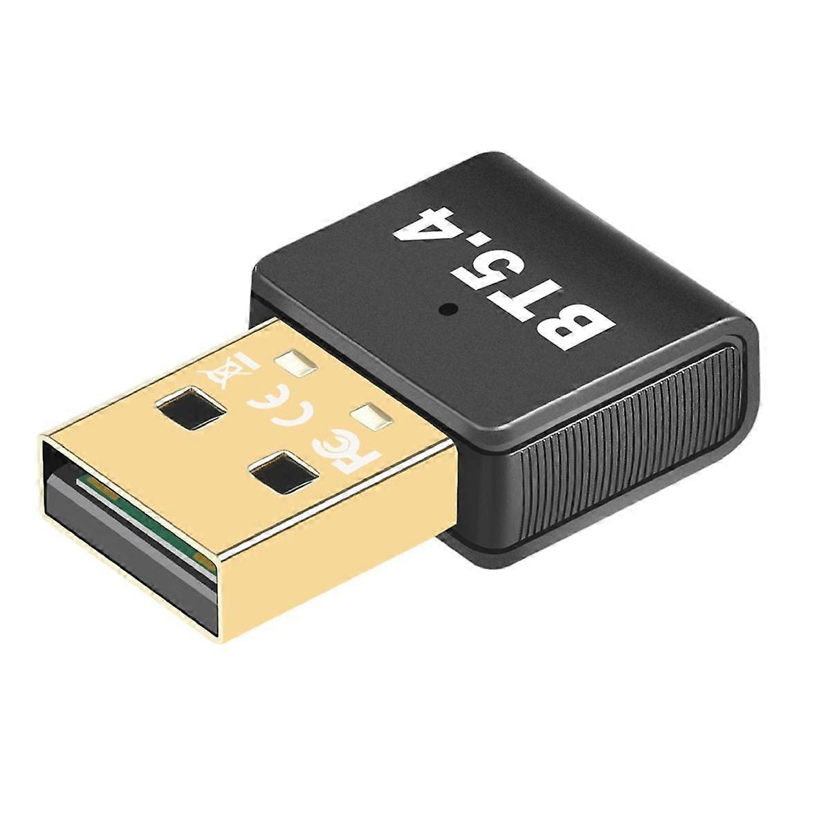 USB Bluetooth 5.4 Dongle Adapter for PC Wireless Mouse Speaker Keyboard Bluetooth Audio Receiver Transmitter Driver Free