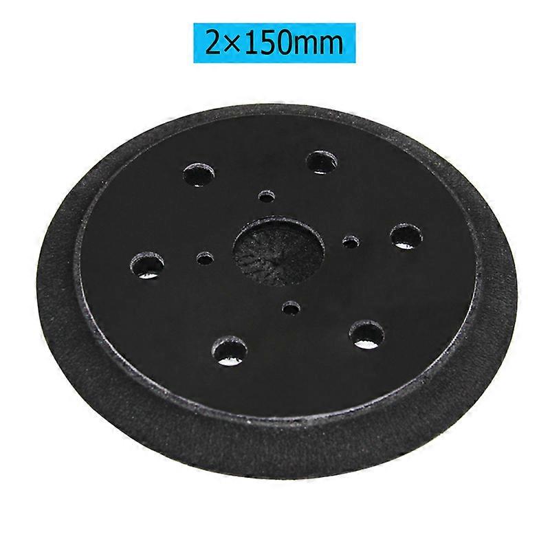 2pcs 150mm 6" inch Backup Sanding Pad Hook & Loop Sander Polishing Backing Disk Power Tools Accessories