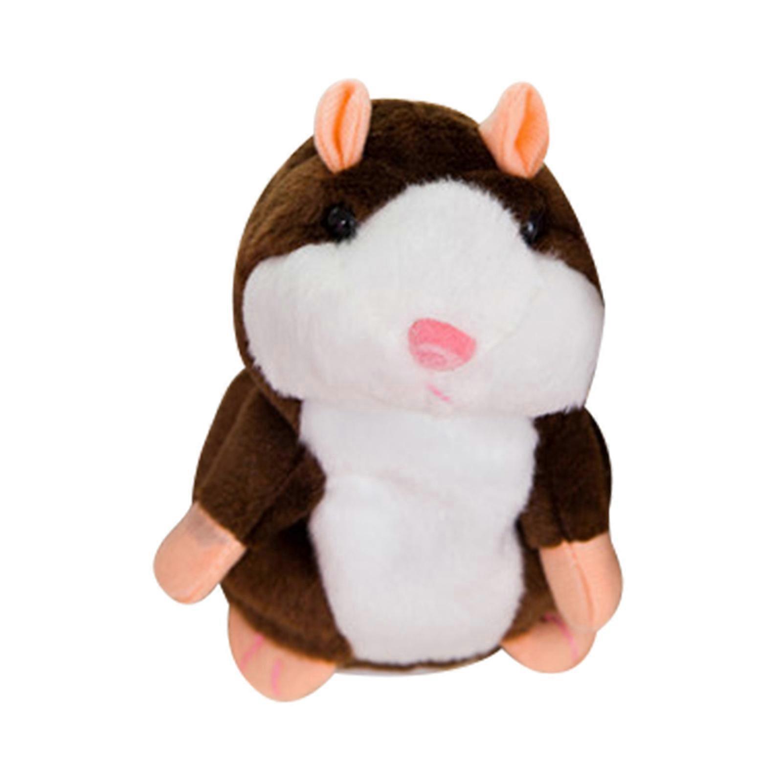 Talkings Hamster Plush Toy with Recording Imitation Talkings Soft Plush Toy for Kids Boy Gril Women Men