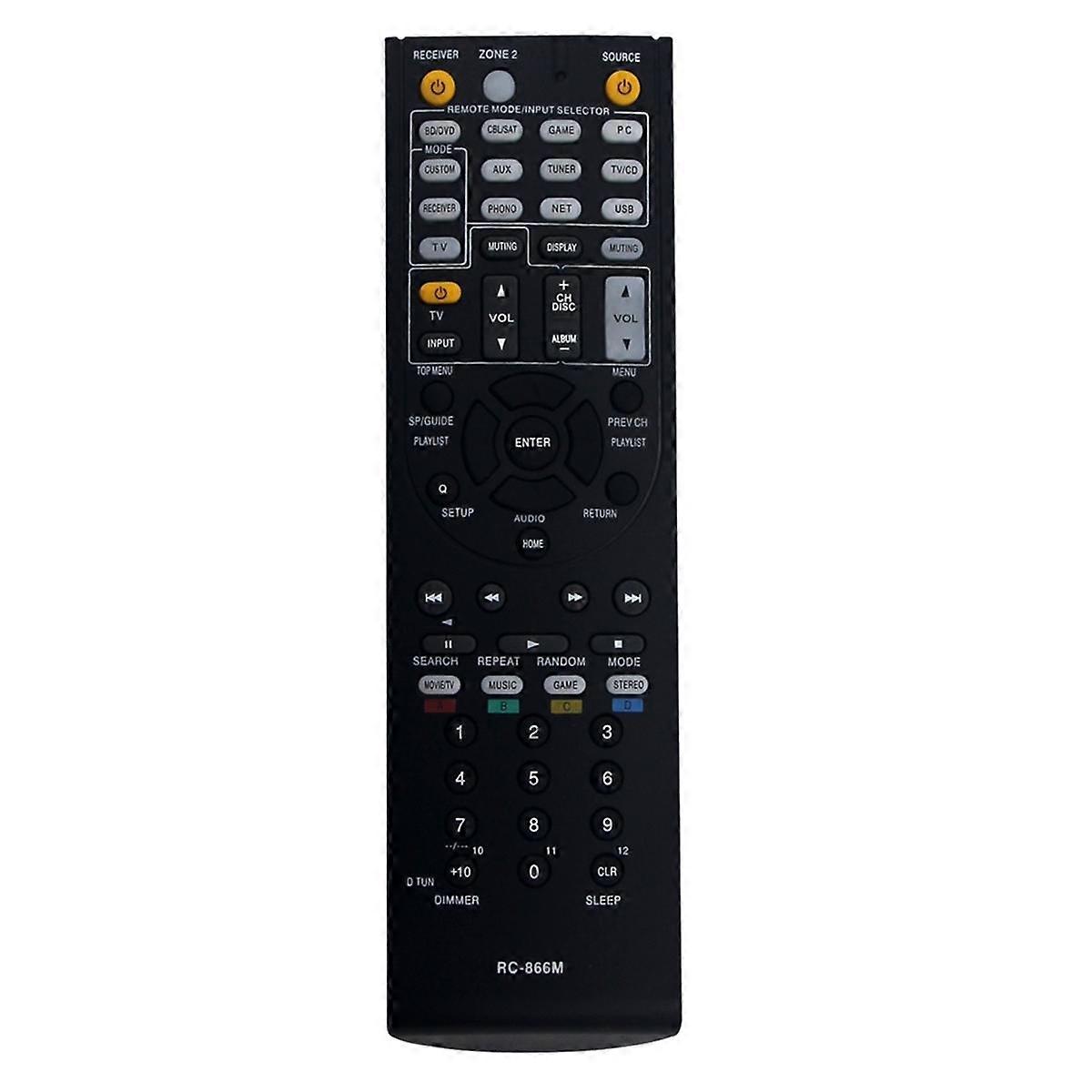 RC-866M Remote Control Replace for AV Receiver RC866M TX-NR626 HT-RC560 RC-868M HT-S5300 HT-S6300 H