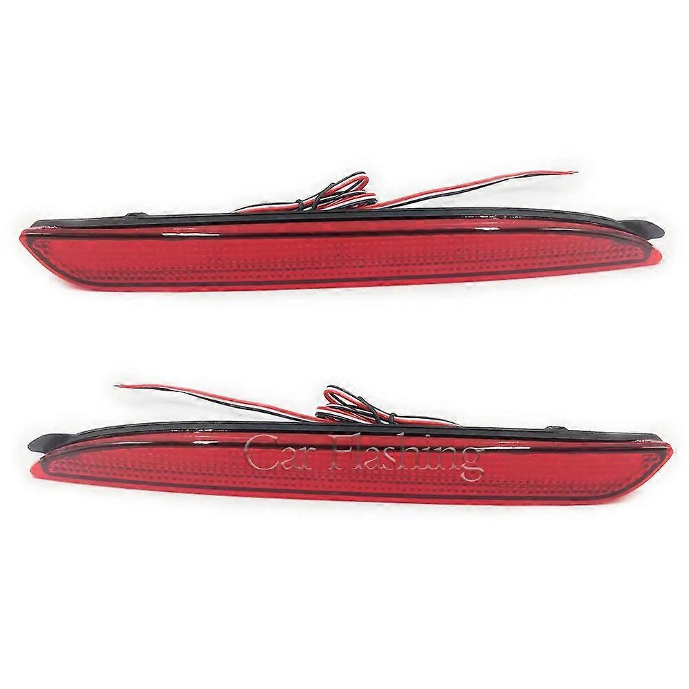 1 Pair LED Rear Bumper Reflector Lamp Reversing Backup Brake Stop Light For Mazda 3 Mazda speed 3 Axela 2010 2011 2012 2013