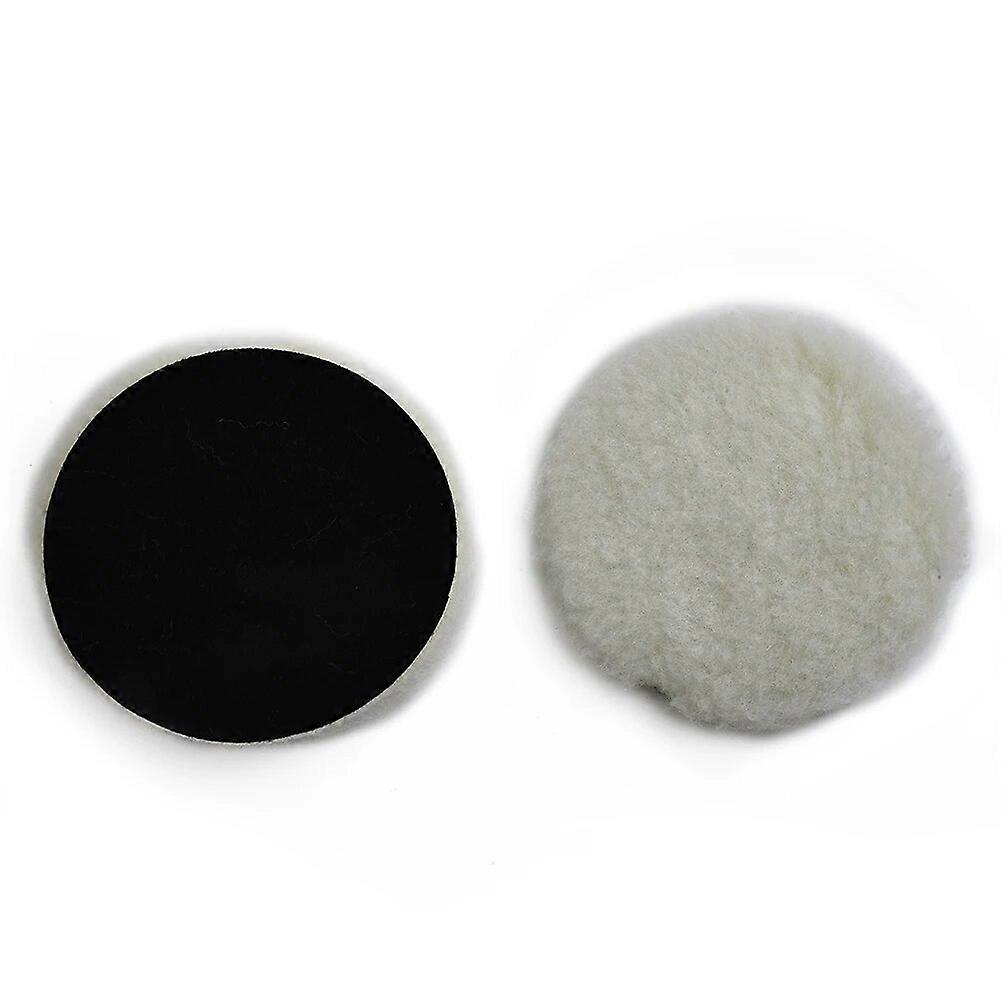 2pcs 5/6/7 Inch Wool Buffing Polishing Pads Bonnets Sanding On Car Buffer Car Paint Care Polisher Pads For Car Polisher