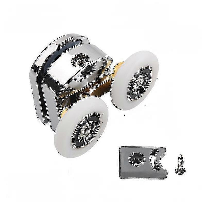 23mm Shower Door Roller Sliding Shower Door Wheels High Quality-silver-