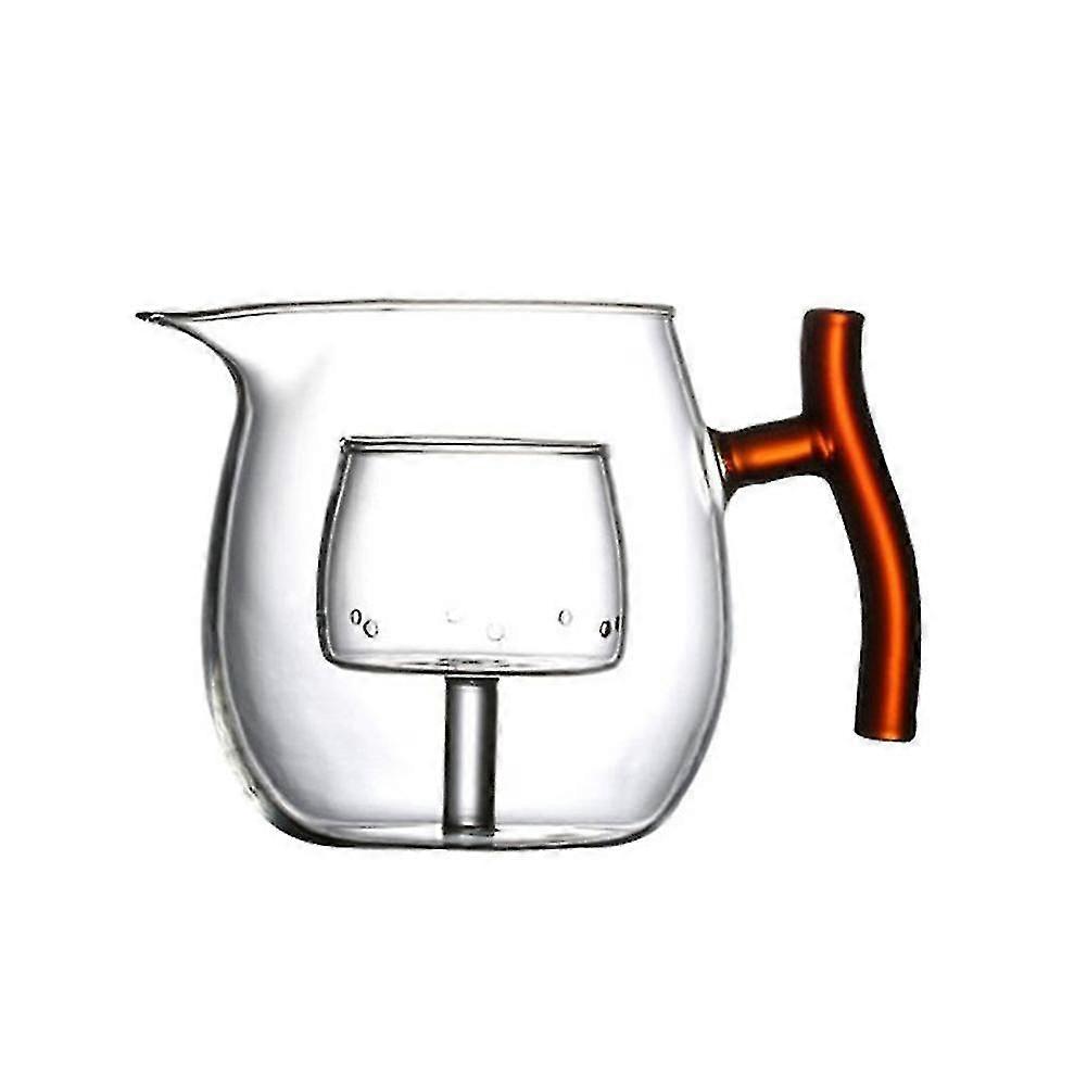 Teapot, With Strainer, Transparent Teapot High Temperature Glass, 1