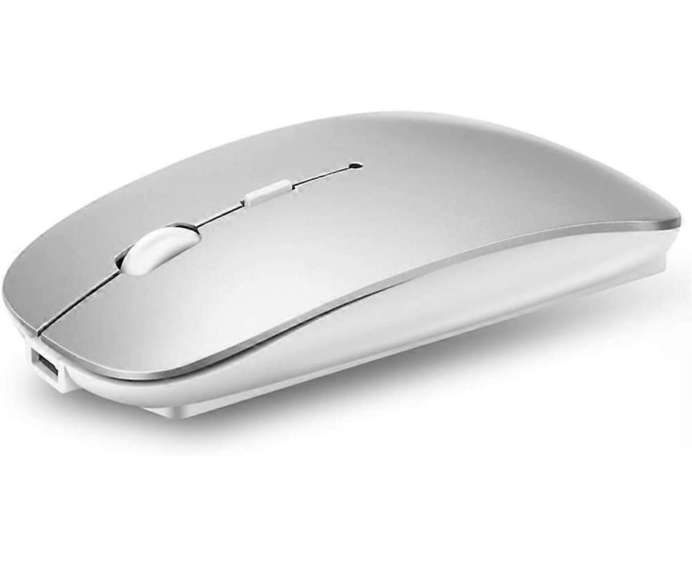 Ultra-thin 2.4G Office Wireless Mouse Silent Rechargeable