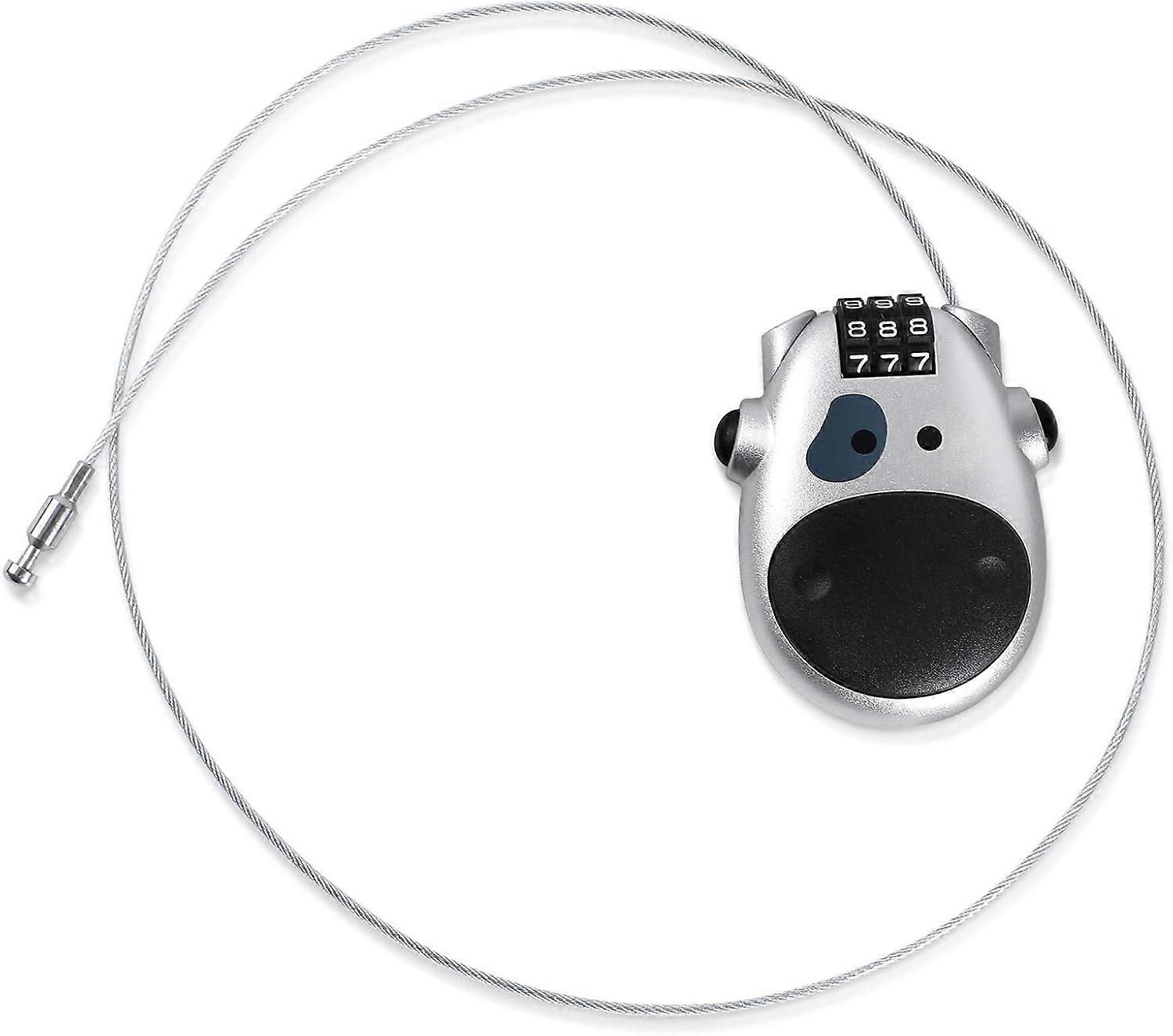 cable lock:bicycle lock with combination bicycle cable lock + luggage lock+ lock 3 digits