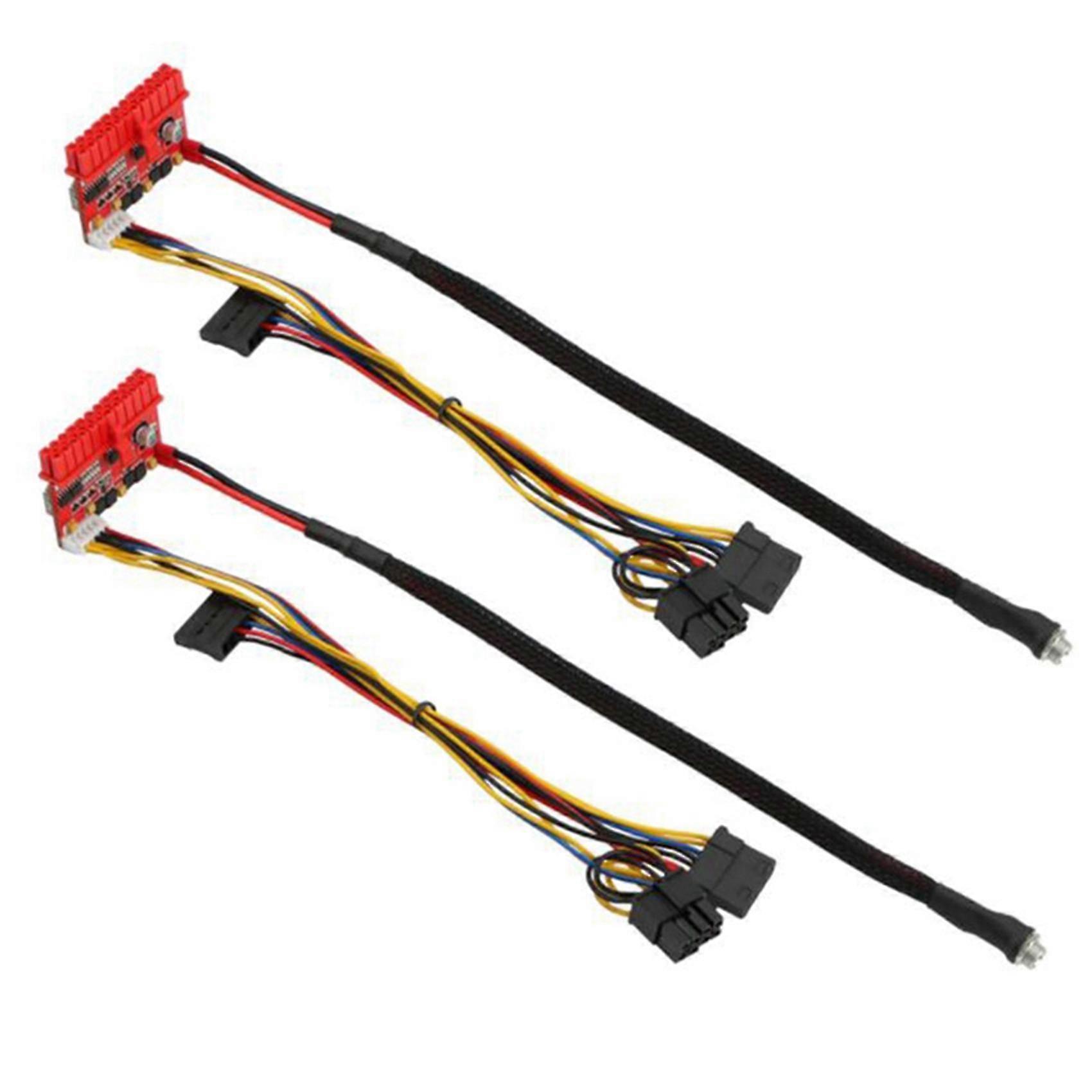 2x Dc Atx Psu Pico-box 12v 160w Pico Atx Switch Psu 24pin Mini Itx Dc To Car Atx Power Supply Wide