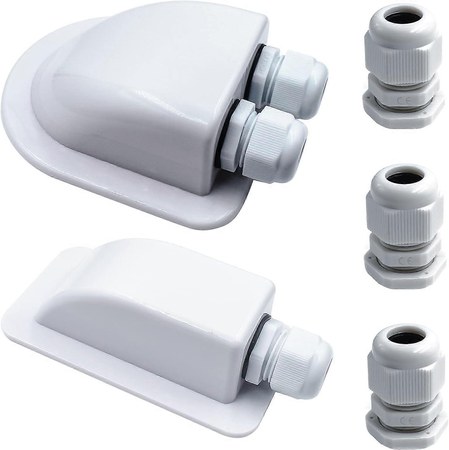 Waterproof Roof Vent 2/1 Waterproof Cable Entry Suitable for All Types (2 P