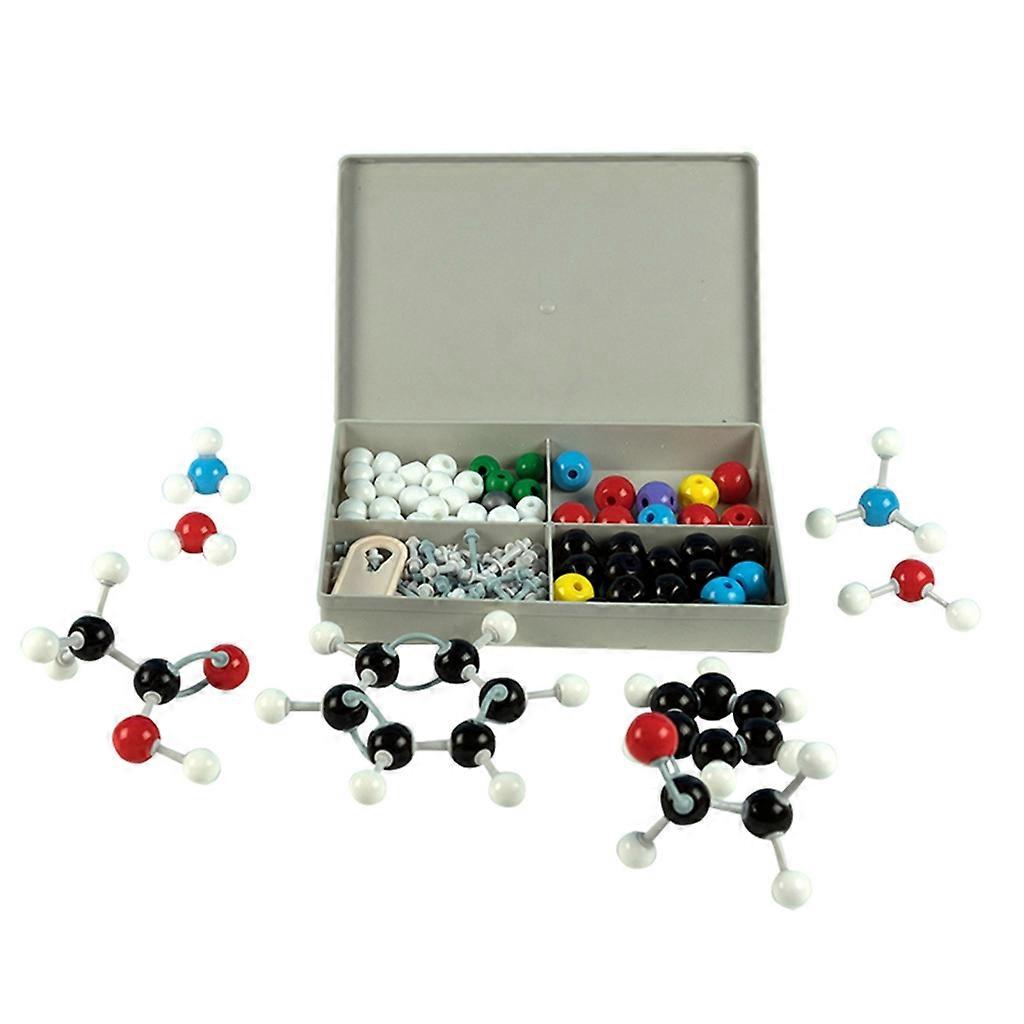 125Pieces Organic Chemistry Model Kit Molecular Models Include Atoms Links Orbitals and Link Remover Tool for Student