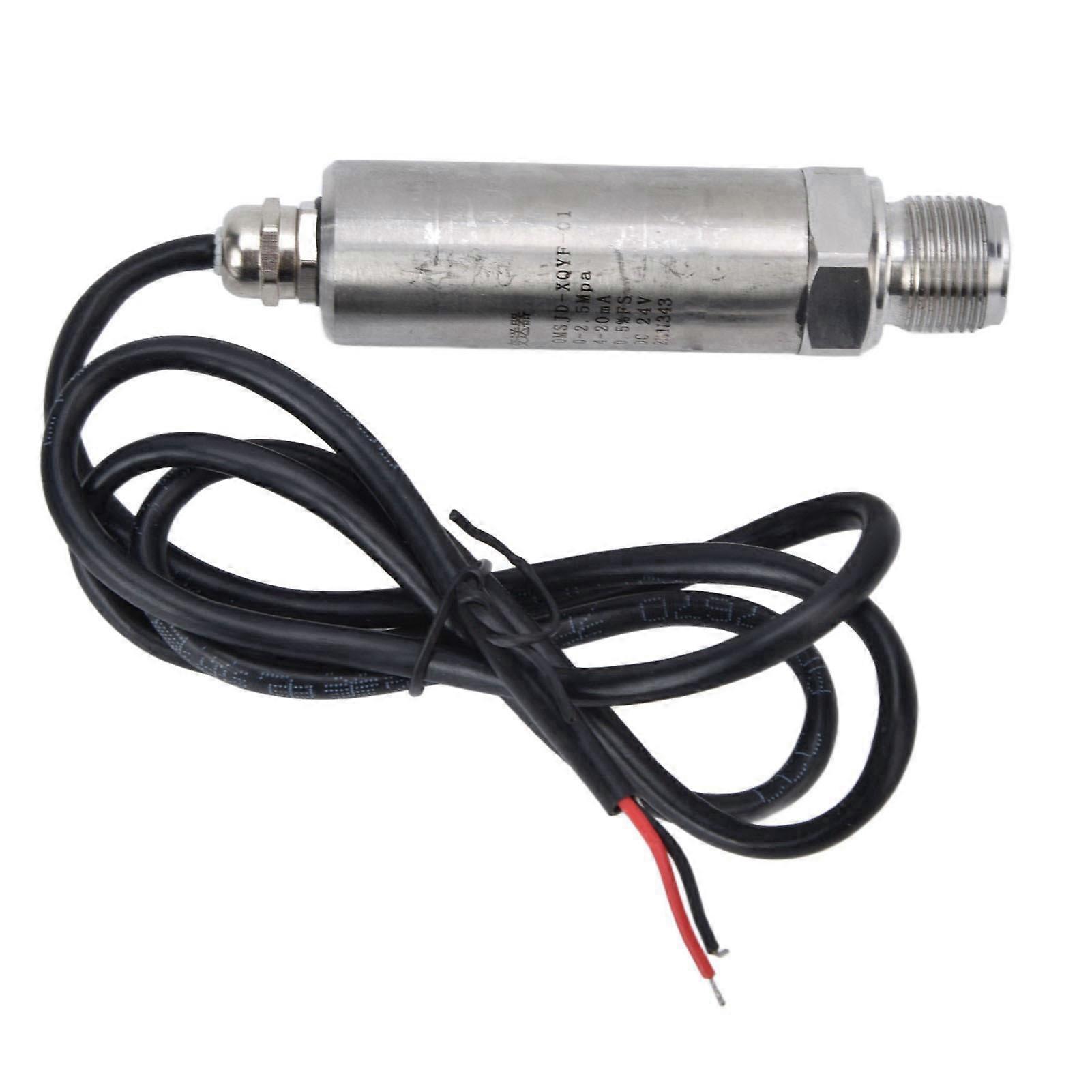 Pressure Transmitter Transducer Sensor Waterproof Compact 02.5Mpa 420mA DC24V OMSJDXQYF01