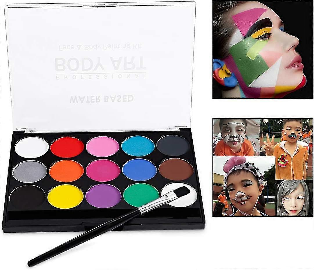 12 Make-up Boxes Set Children's Make-up Palette With Brush