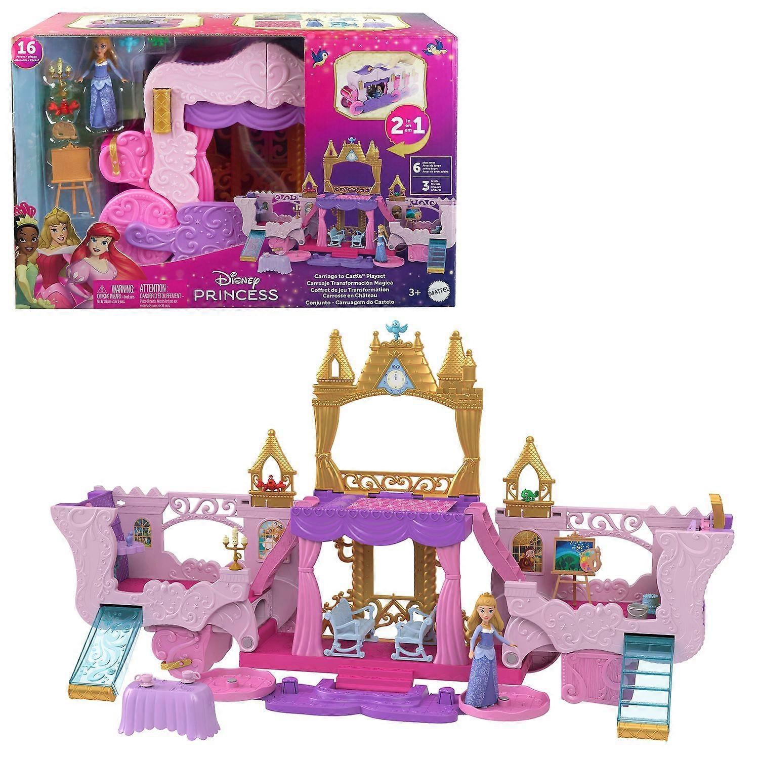 Disney Princess Carriage & Castle Playset