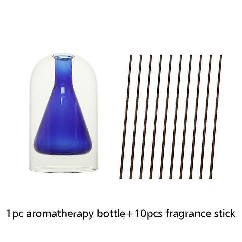 Glass Aromatherapy Diffuser Bottle Colorful Double Layer Aromatherapy Bottle