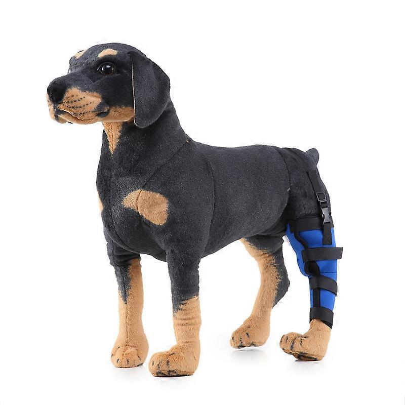 EVAGO Extra Supportive Dog Canine Rear Leg Hock Joint Wrap Protects Wounds as They Heal Compression Brace Heals and Prevents Injuries and Sprains Help