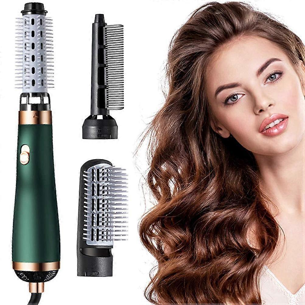 1pcs Three-In-One Multi-Function Hot Air Comb Automatic Curler Straight Hair Curler