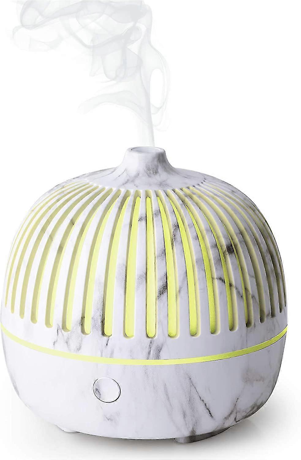 180ml Electric Usb Essential Oils Diffuser,humidifier,auto Shut Off/7color Lights/quiet-marble Pattern