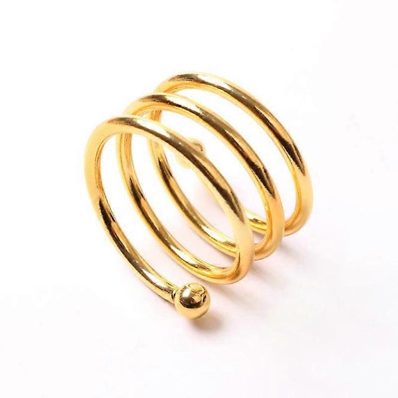 1PC Creative Metal Napkin Ring Button Ring Napkin Western Buckle Napkin Ring