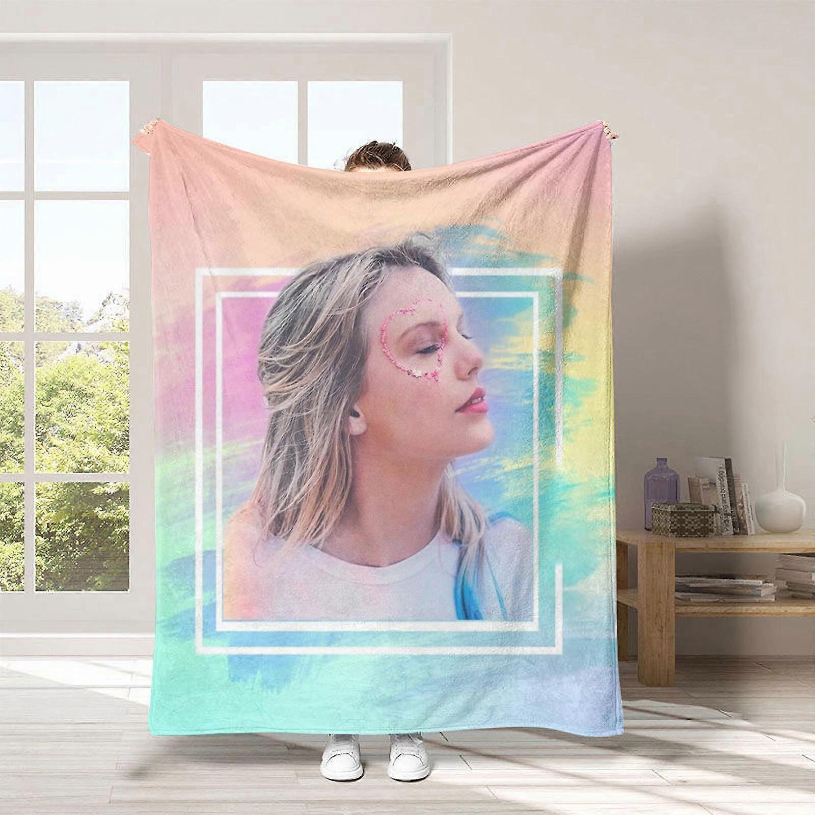 Novinka Taylor Swift TaylorSwift deka Taylor Swift obklopujúca hrubá flanelová deka na zdriemnutie MT25