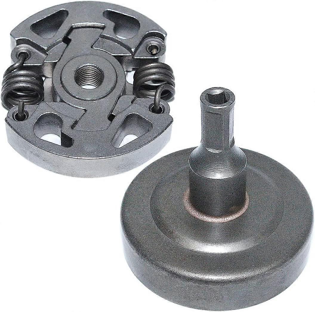 Clutch Drum Kit Fit Stihl  String Trimmer Replace (2pcs, silver)