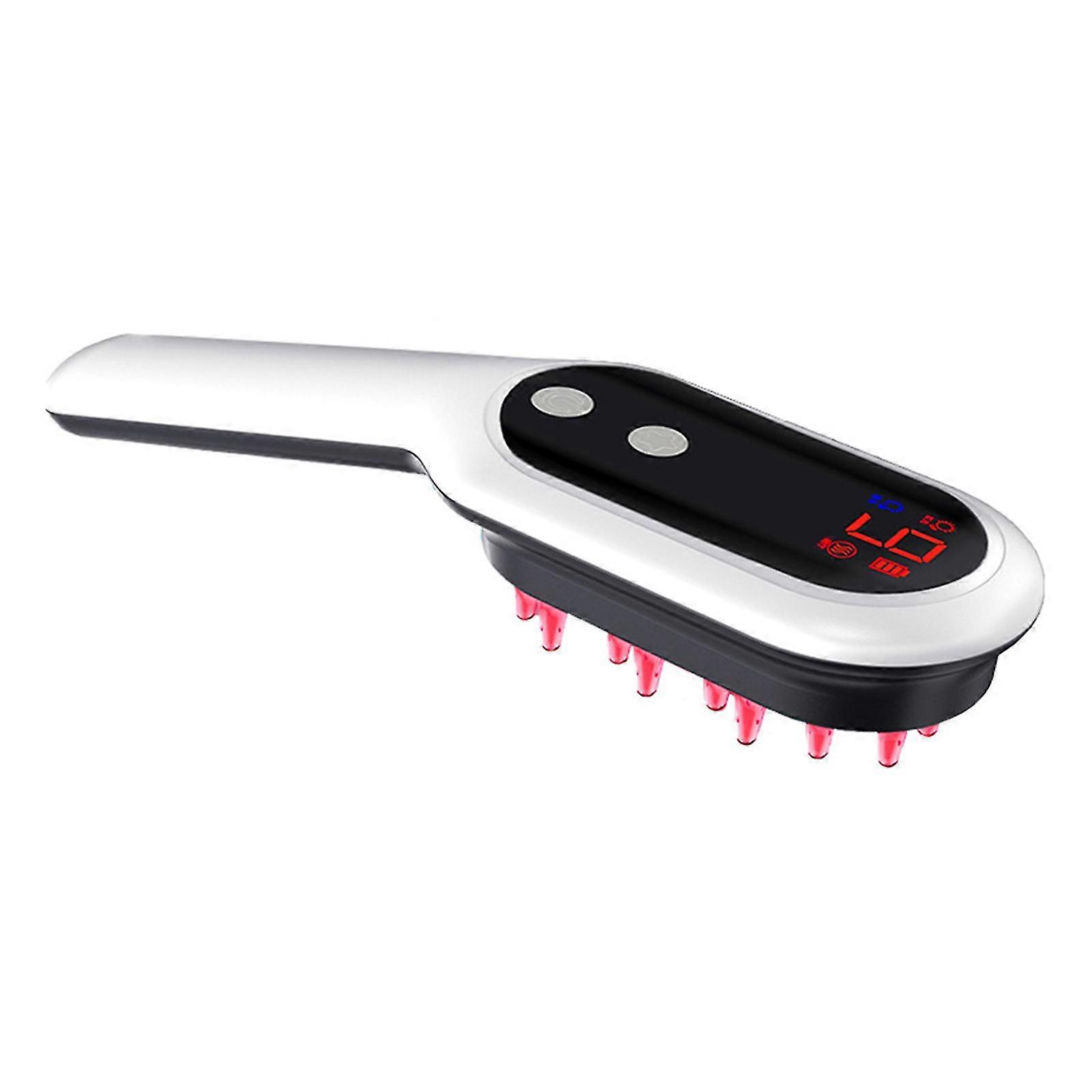 Cheveux électriques Scalp Masseur Repousse des cheveux Couleur Massage léger Brosse à cheveux Soins capillaires Accessoires
