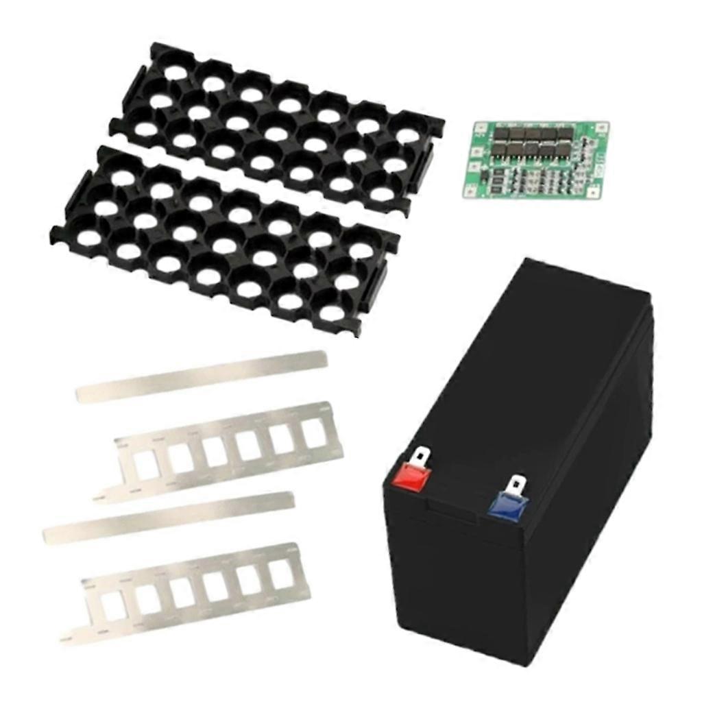 18650 Cells Empty Box 3x7 Holder 3S 40A Nickel Strips Storage Box For Battery
