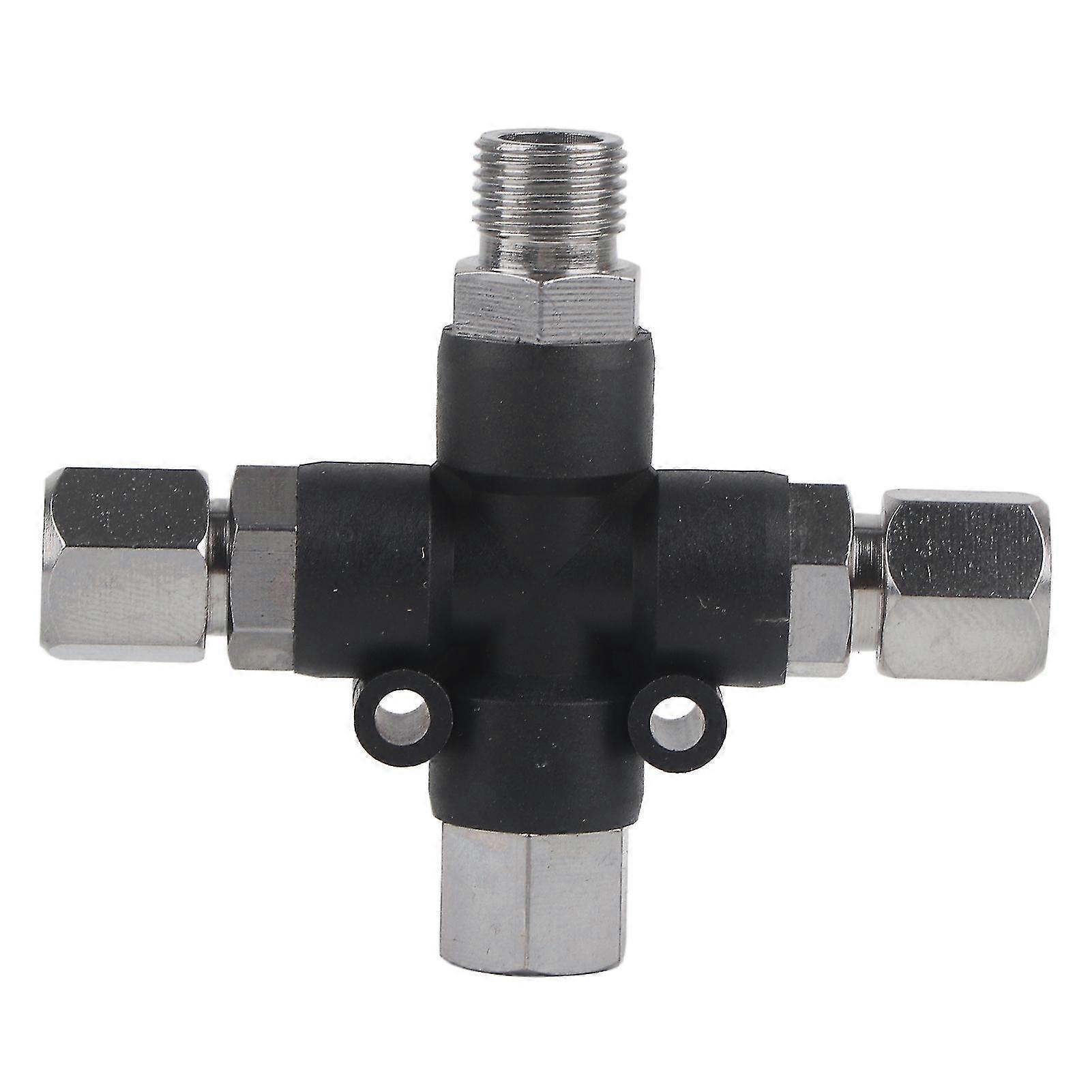 3-Way Airbrush Hose Manifold Adaptor Splitter for Tattoo Spray Connector 18'' BSP