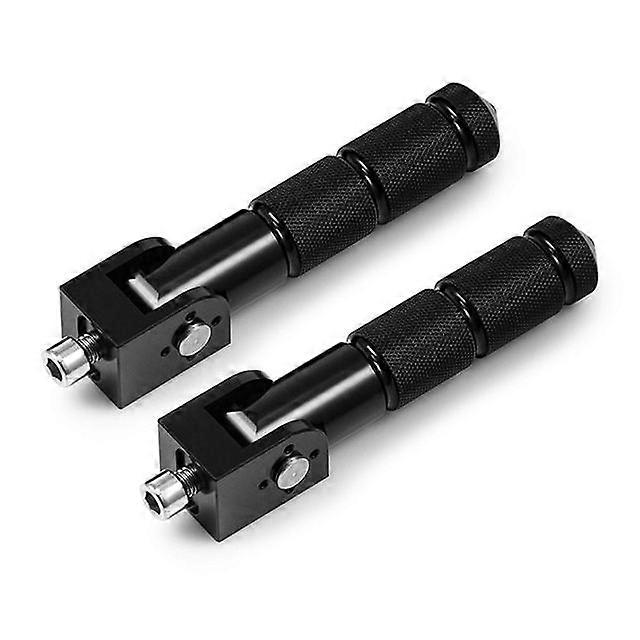 1 Pair Motorcycle Pedals Footpeg Foot Rest 8mm Universal Folding Pedals Scooter Modified Accessories Footboards For Motorcycle