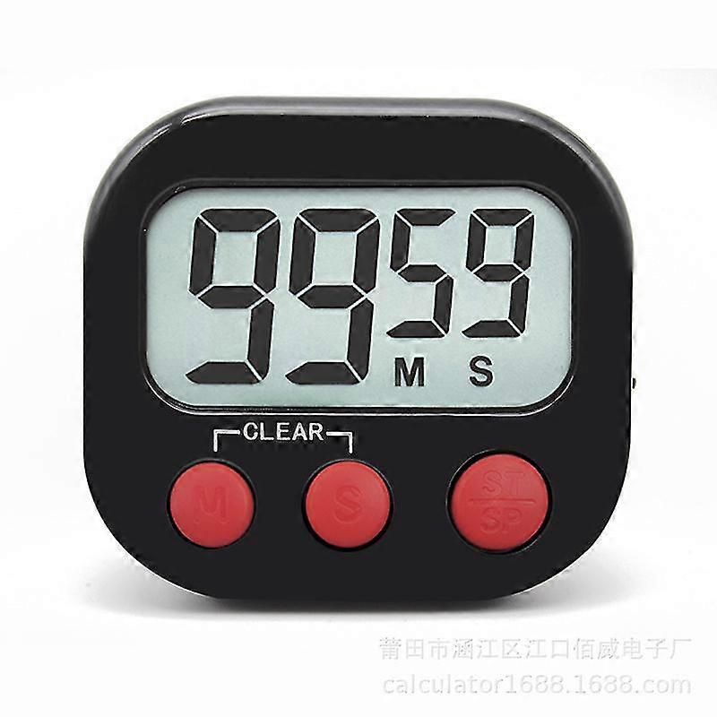 Digital Kitchen Countdown Timer Teachers Classroom Counter Large Lcd Loud Magnetic Clip Simple Clock